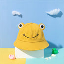 2023 New Parent-Child Frog Bucket Hats With Eyes Summer Foldable Lightweight Sun Hat Fishing Caps For Women Teens Adult Kids