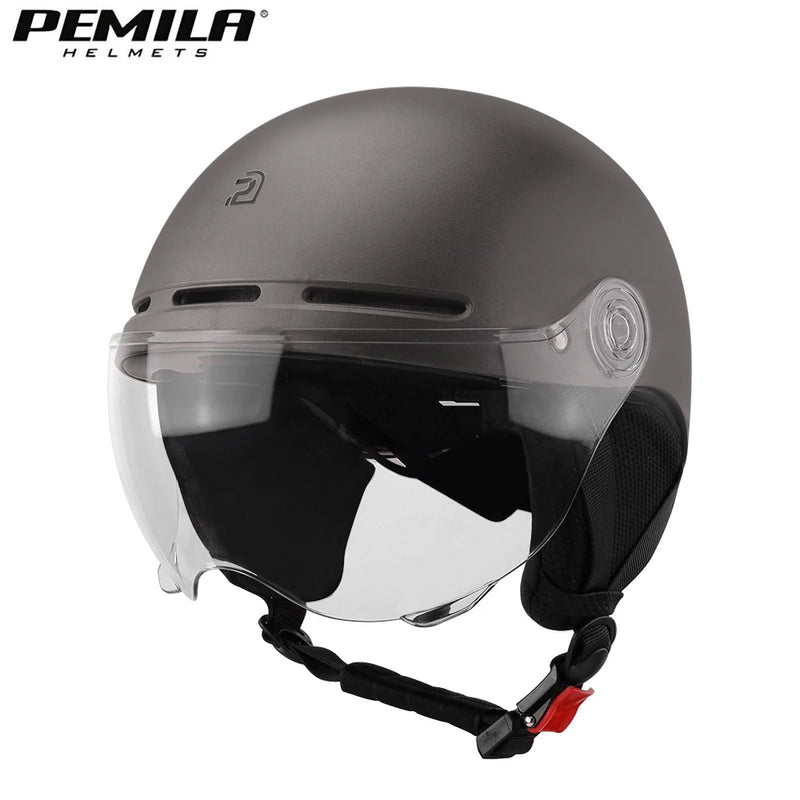 PEMILA Bicycle Helmet With Goggles Cycling Helmet Full Edge Wrapping Technology Bike Helmet Road MTB E-bike MTB Bicycle Helmet