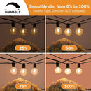 G40 Outdoor String Lights LED Party Garland Dimmable Globe Bulbs Fairy Lamp For Street Patio Garden Camping Terrace Decoration