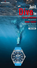 The Triton | Solar-Powered Professional Dive Chronometer