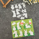 Easter Rabbit Metal Cutting Dies Stencils For DIY Scrapbooking Embossing Handcraft