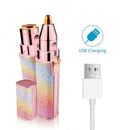 USB Electric Eyebrow Trimmer Pen Hair Remover Eyebrow Razor/Epilator Eyebrows tools shaping Eye Brow Trimmer For Women's Shaver