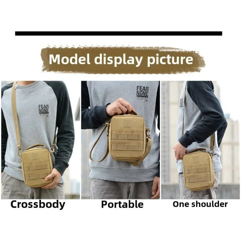 Wild Car Storage Crossbody Rescue Shoulder First Aid Bag Camouflage Sports Outdoor Multifunctional Bag