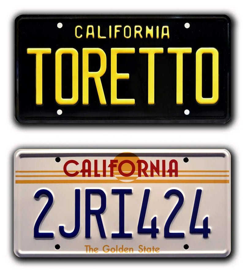 Fast and Furious | Toretto + 2JRI424 | Metal Stamped License Plates-License Plate License Plate Frames Car Decor License Plate