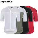 YKYWBIKE Men Cycling Jersey 2026 Racing Pro Summer Bicycle Shirt Short Sleeve Road Bike MTB Tops Biking Clothing Breathable