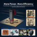 Algolaser DIYKIT 10W Laser Engraving Cutting Machine Woodworking Machine for Acrylic Stainless Steel With Wifi Offline Control