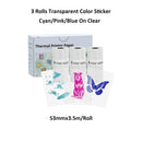 3 Rolls Thermal Paper for T02 Mini Printer, 53mm 2" Size M832 Thermal Paper, For T02 M832 M833 M834 width 53mm Portable Printer