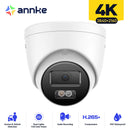 Annke 8MP HD IP Überwachungskamera Poe 4K Dual-Licht Audio Feste Kamera Mensch-Fahrzeug-Erkennung 256G SD-Speicher ONVIF IP67