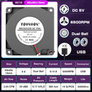 2PCS 40mm 3D Printer Fan 12V 24V 5V 4010 Blower Printer Cooling Accessories DC Turbo Blower Fan Radial Fans 40x40