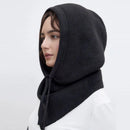 The Arctic Mantle | Hand-Knitted Winter Balaclava with Merino-Blend Insulation