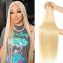 The Blonde Meridian | 613 Straight Remy Human Hair Bundles, 8 to 40 Inch