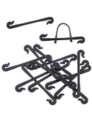 200pcs Plant Vegetable Stems Vines Fastener Garden Climbing Hook Grafting Greenhouse Wall Fixture Clips Fixed Plastic Tied