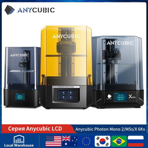 ANYCUBIC DLP SLA LCD Resin 3D Printer Photon Mono 4, Photon Mono M7, M5s Pro,M7 Pro, Photon P1, Wash and Cure 3 Plus, Max