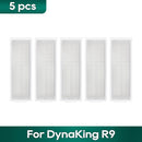 Fit For DynaKing R9 다이나킹 R9 Robotic Vacuum Cleaner Main Side Brush Hepa Filter Mop Rag Replacement Spare Parts Accessories