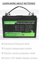 The Iron Core | 12.8V 180AH LiFePO4 Deep Cycle Battery for Solar & Off-Grid