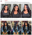 The Grand Cascade | 46-Inch 13x4 HD Lace Frontal Wig, Body Wave Remy Human Hair