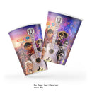 Coco Theme Paper Cup Bag Plate Tablecloth Straw Blowout Balloon Banner Cake Topper Card Show Party Decoration Supply Favor Gift