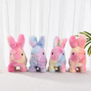 Electric Toy Puppy Rabbit Holiday Gift Can Walk and Wag Tail Children's Men's and Women's Plush Toy Christmas Easter New Year