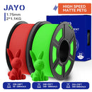 JAYO 2 Rolls 3D High Speed Matte PETG/PETG Filament 1.75mm 600mm/s Print Range High Flow Speedy PETG 3D Printer Filament for 3D