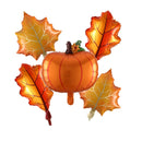 1/5pcs Autumn Maple Leaf Pine Cones Foil Balloons Squirrel Fox Animals Balloon Thanksgiving Brithday Party Decorations Kid Toys