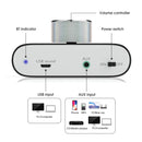 Douk Audio HiFi Bluetooth 5.0 Power Amplifier Mini TPA3116 Digital Class D Desk Stereo Audio Amp for Home Car 50W + 50W