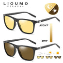 LIOUMO Photochrome Sonnenbrille Herren polarisiert Nachtsichtbrille für Autofahrer Damen Chamäleon-Brille oculos de sol masculino