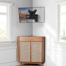 Full Motion TV Monitor Wall Mount Bracket Articulating Arms Swivel Tilt Extension Rotation for Most 10-32 Inch Flat Curved TVs