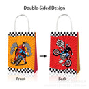 Dirt Bike Birthday Party Decorations for Boys Motorcycle  Party Supplies Motorcycle Balloon Banner Cake Toppers Hanging Decorati