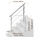The Anchorage | Stainless Steel Outdoor Transitional Handrail System