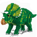 4 neue Balody Dinosaurier-Blöcke, klassischer Cartoon-Anime-Diamant-Bausteine, Triceratops-Modell, Tyrannosaurus Rex Bausteine Spielzeug