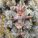 2023 Christmas Decoration 50cm Elf Doll Toy Hanging Standing Decor Navidad Pendant Ornaments For Home New Year Gift For Kids