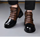 The Iron Archive | Men's Retro Zipper Ankle Boots