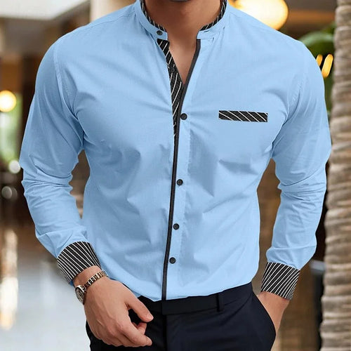 2024 New Style 10-Color Men's Shirt 3D Printing Shirt Business Office Clothing Hawaiian Fashion Casual Breathable Fabric