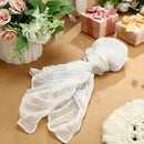 60Pcs 50x50cm Sage Green Napkins Boho Gauze Serving Table Decor Dinner Towel Cocktail For Wedding Thanksgiving Easter Decoration