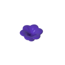 Gobricks GDS-2059 Outdoor Accessory Kit Flower with 6 Rounded Petals and Pin compatible with lego 95831 Assembles Building Block