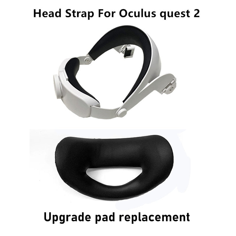 Ficep Head Strap for Oculus Quest 2 Halo Strap Adjustable Comfortable Oculus Quest 2 Head Strap for Oculus Quest2 Accessories