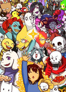Undertale Game Hot Anime Cartoon Diamond Painting 5D DIY Cross Stitch Set New Arrivals Mosaic Embroidery Art House Printed Gift