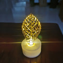 EID Mubarak LED Light Decora 2025 Eid Ramadan Moon Star Castle Muslim Party Table Ornament Islam Muslim Home Eid Al Adha Gifts