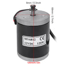 Brushed Motor Brushed Motor MY6812 12V 120W High Speed Small Brush Motor with Belt Pulley Electric Scooter E  Accessory