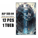ALP SSS-04 12PCS/1 tube White duck feather Badminton Designed for sports training. Recreational training