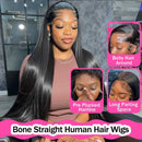 The Aurora Strand | Bone-Straight HD Lace Front Human Hair Wig, 13x4 / 13x6 / 5x5