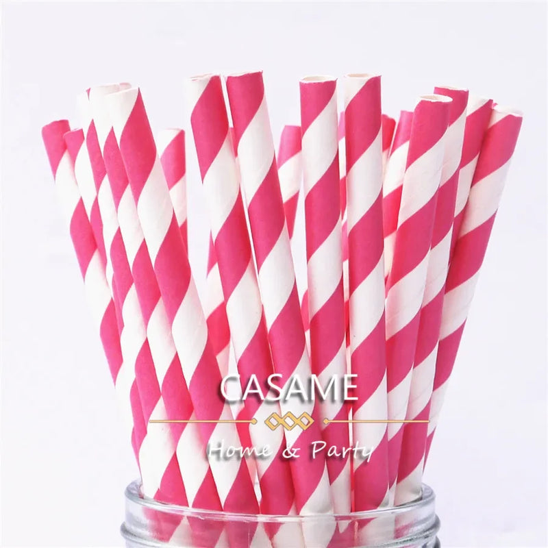 25 pcs lridescent Straws carnaval Party Wedding Decoration Kids Birthday Baby Shower Christmas Frozen Supplies party