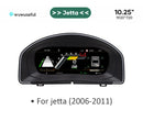 12.3'' Lcd Digital Dashboard Cluster For VW Scirocco Jetta Golf 6 7 MK7 Passat B8 B7 modify Auto Radio Instrument Paneel Cockpit