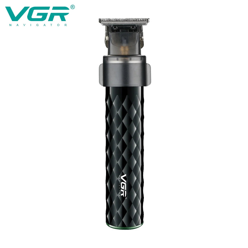 VGR Barber Professional Hair Trimmer Man, zero gapped Blade ,Washable Facial Beard Hair Clipper Haircut  Trimer For Men V-170