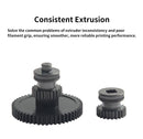 Gear for Neptune 4/Pro/Plus/Max Nanocoated Mold Steel Integrated Extrusion Head Gear Kit for Elegoo Extruder Gear 3D Printer