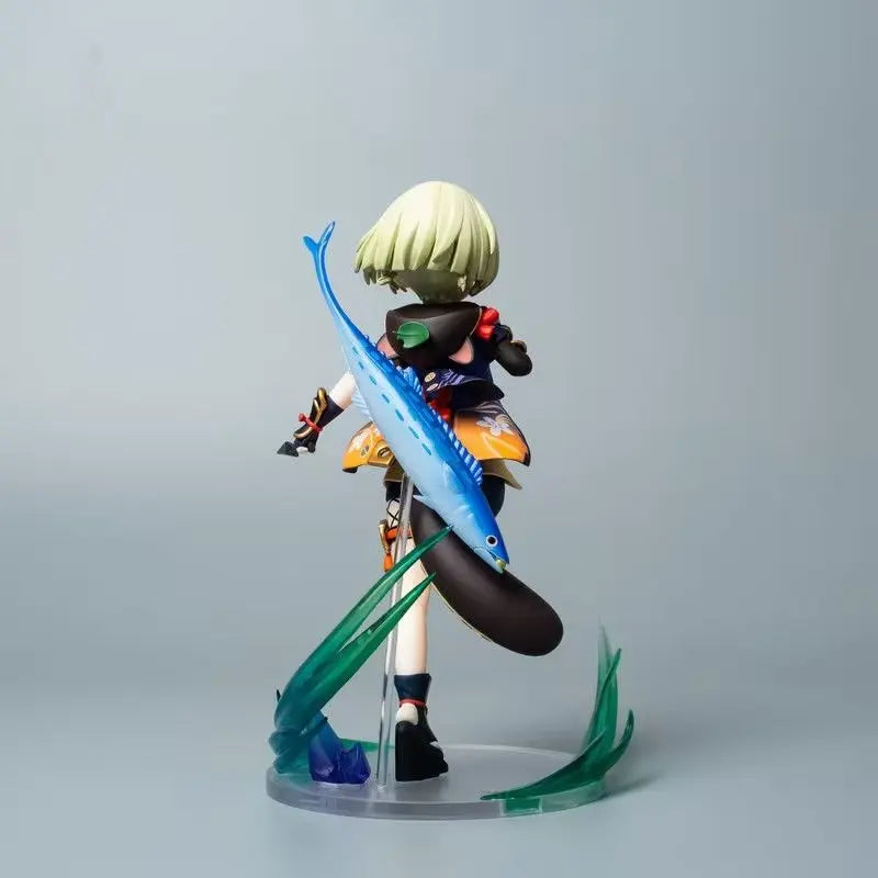 1/7 Anime Genshin Impact Figure APEX-TOYS miHoYo Sayu Kanu Gan Yu Collection Game Doll PVC Action Figure Model Toy For Gift