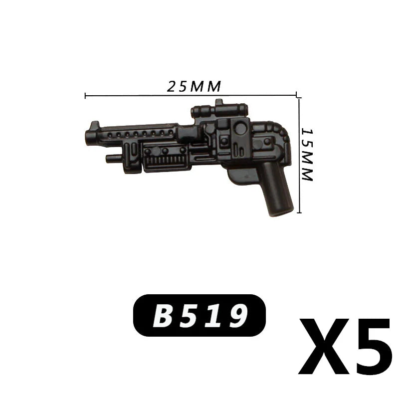 MOC Medieval Accessories Building Blocks Military Soldiers Shoulders Armor Blaster Helmets Weapons War Bricks Children Toys B038