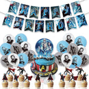 Superhero Theme Kid Birthday Balloon Party Decoration Wonders Woman Banner Cake Card Set Baby Shower Globos Party Event Supplies