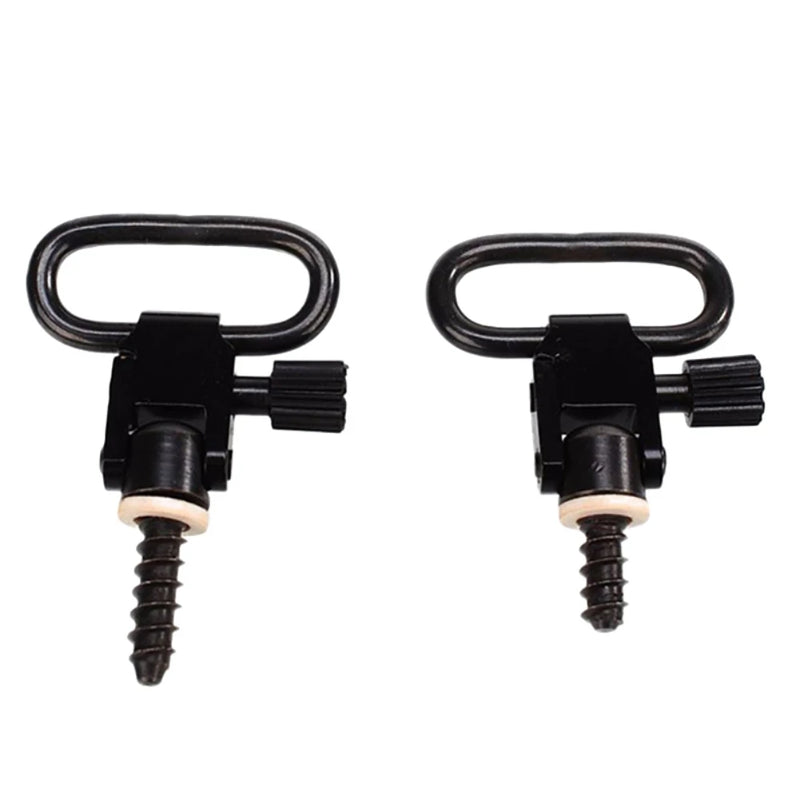 2pcs QD Sling Swivel Strap Buckles Kit Metal Quick Detachable Sling Mount Ring Outdoor Hunting Camping Accessories