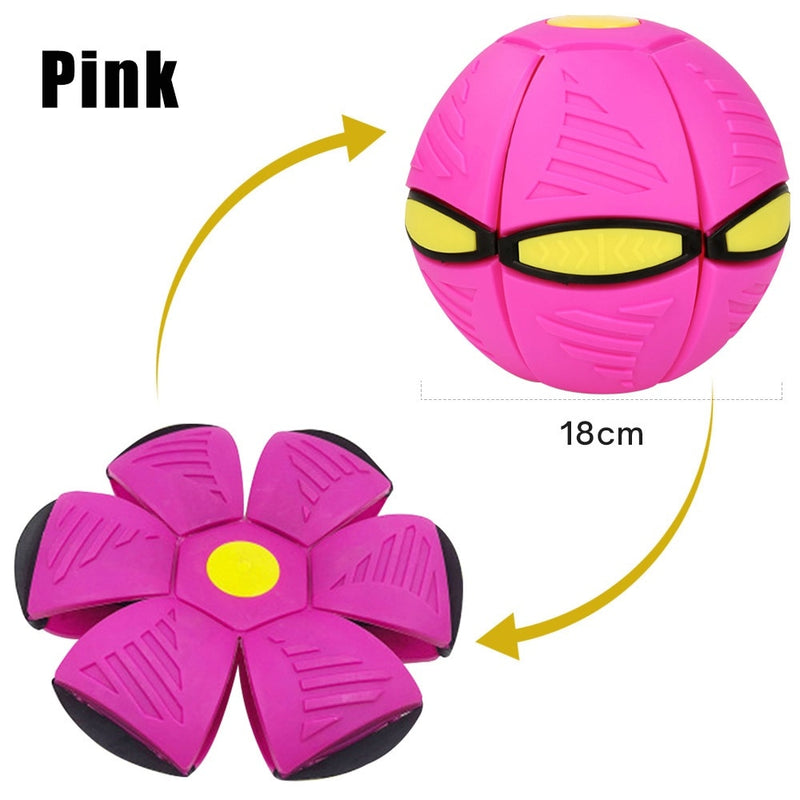 Outdoor Toy Fly Ball Beach Garden Game Throw Disc Ball Toy Kid Fancy Soft Novelty Toy multiple colour Flat Throw Disc Ball